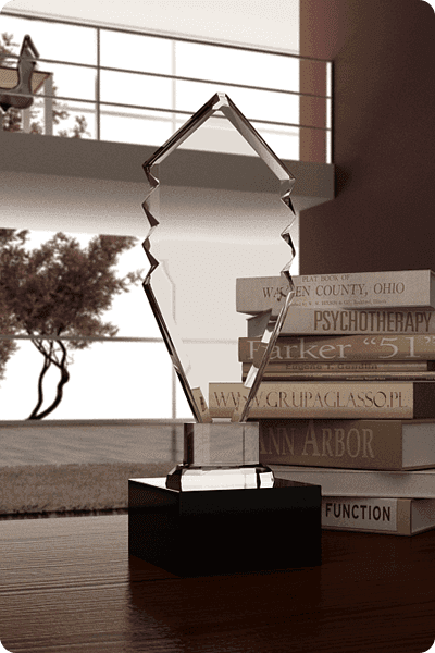 Crystal award -  GLA0320