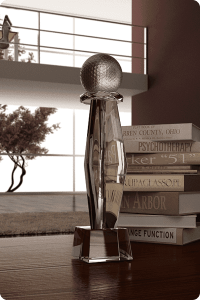 Crystal award -  GLA0332