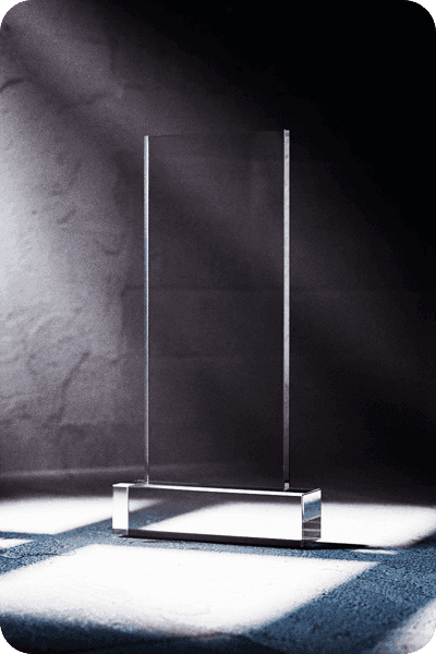 Crystal award -  GLA0430