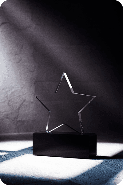 Crystal award -  GLA0439