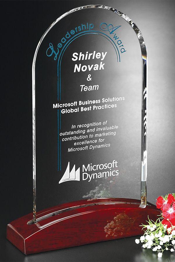 Glass award -  GLA1965