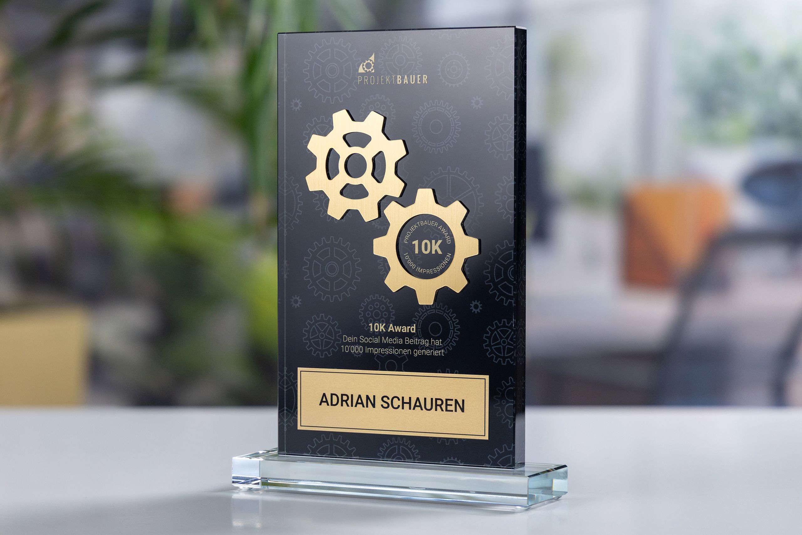 Glasso custom award