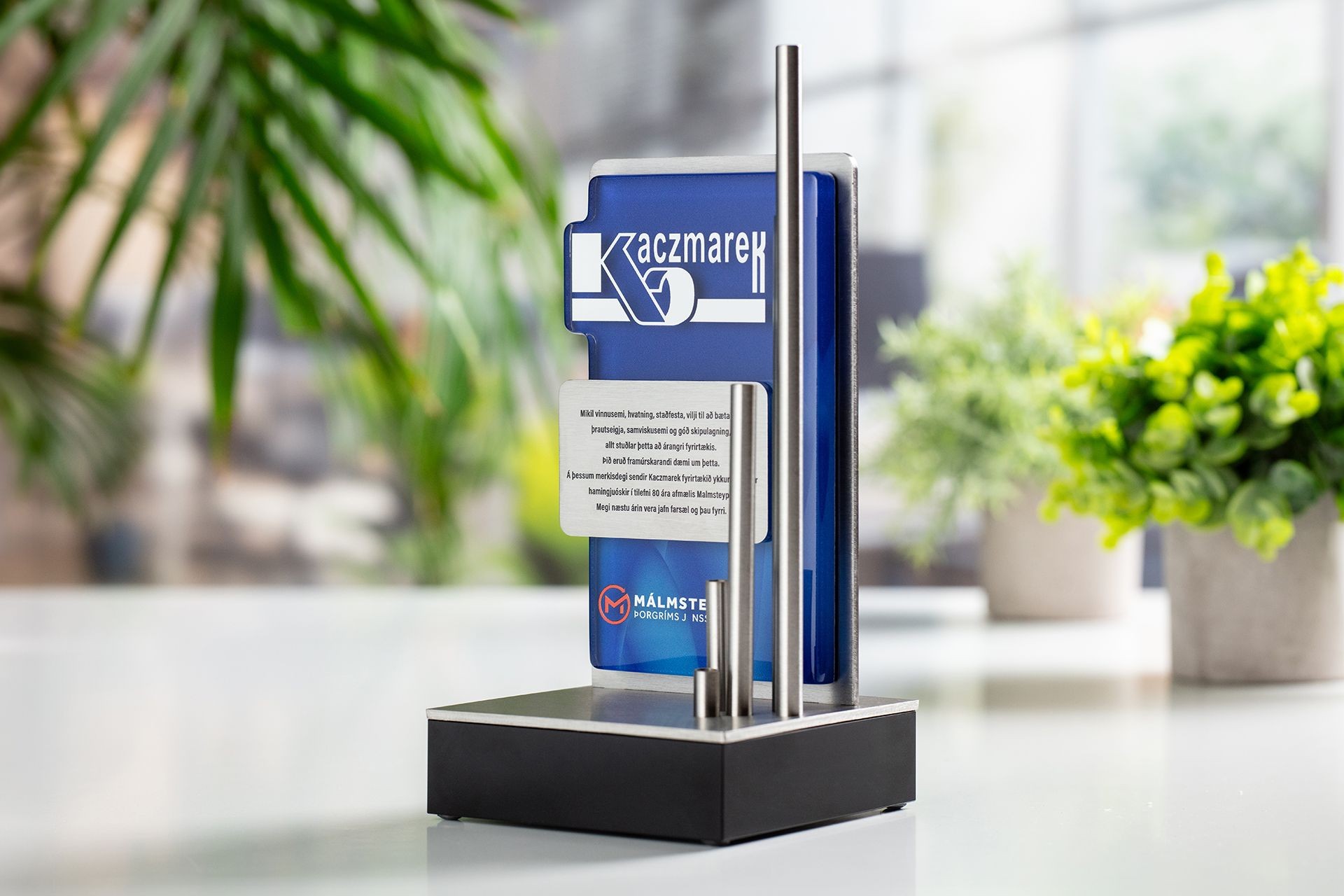 Glasso custom award