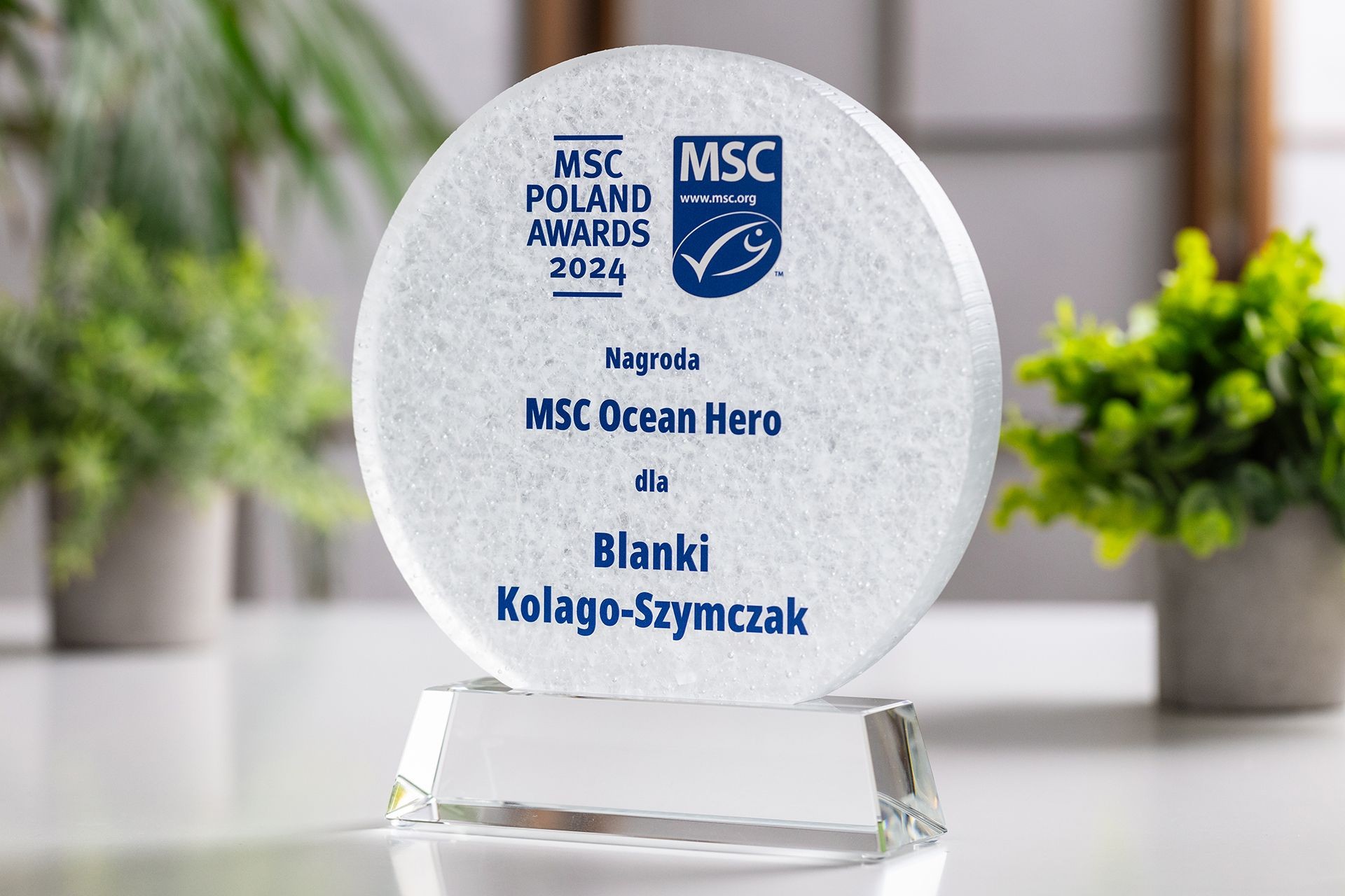 Glasso custom award
