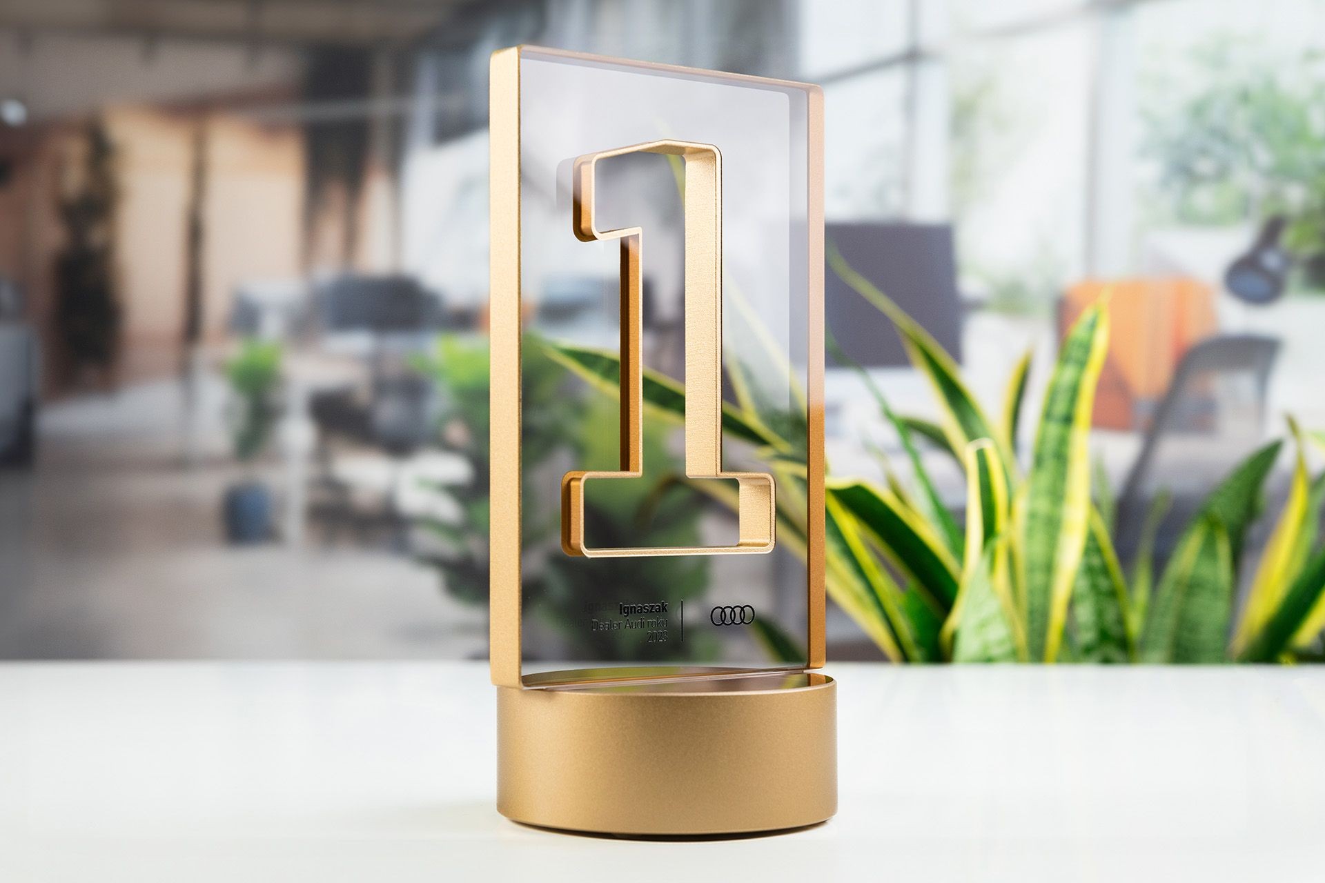 Glasso custom award