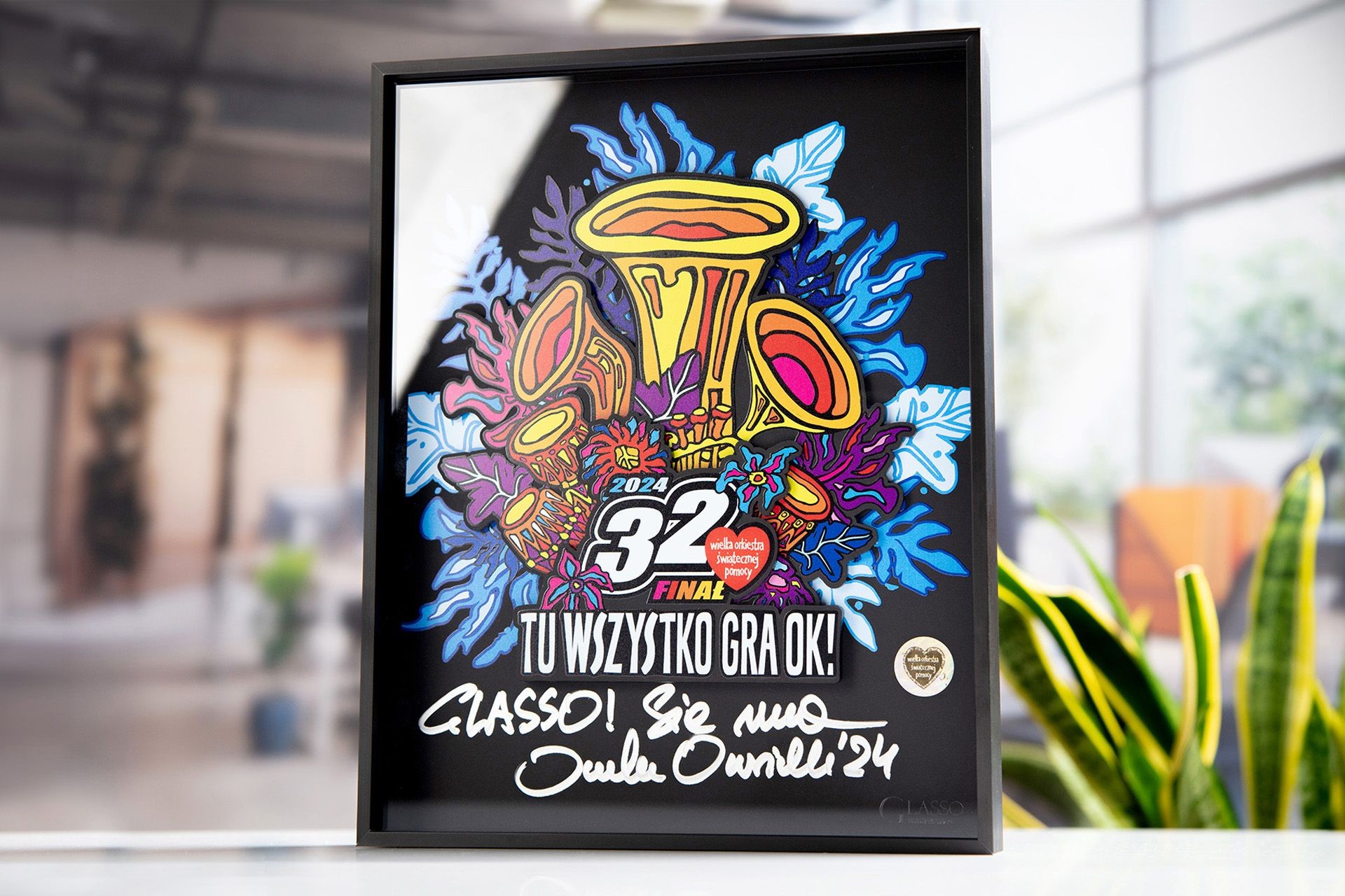 Glasso custom award