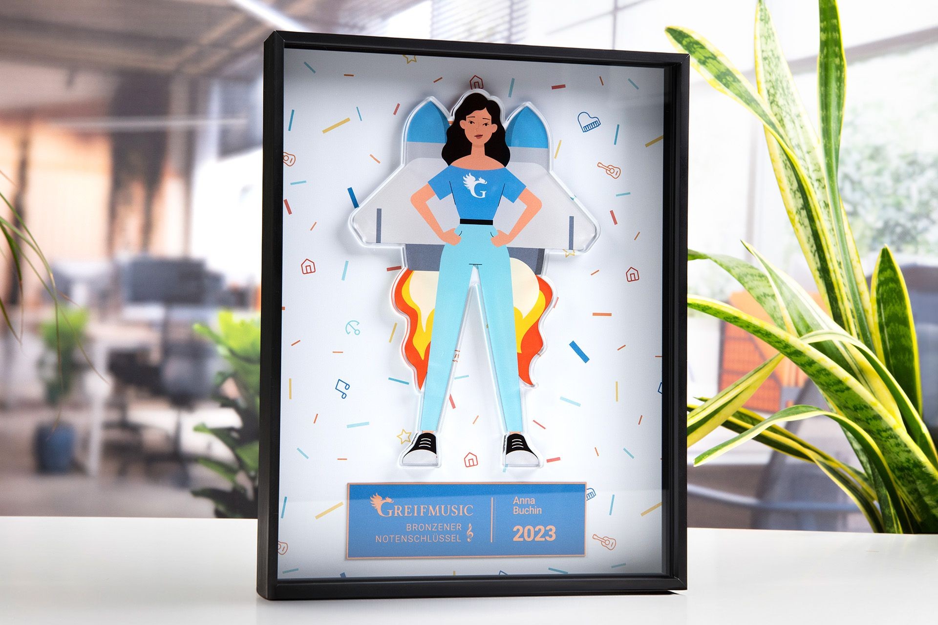 Glasso custom award