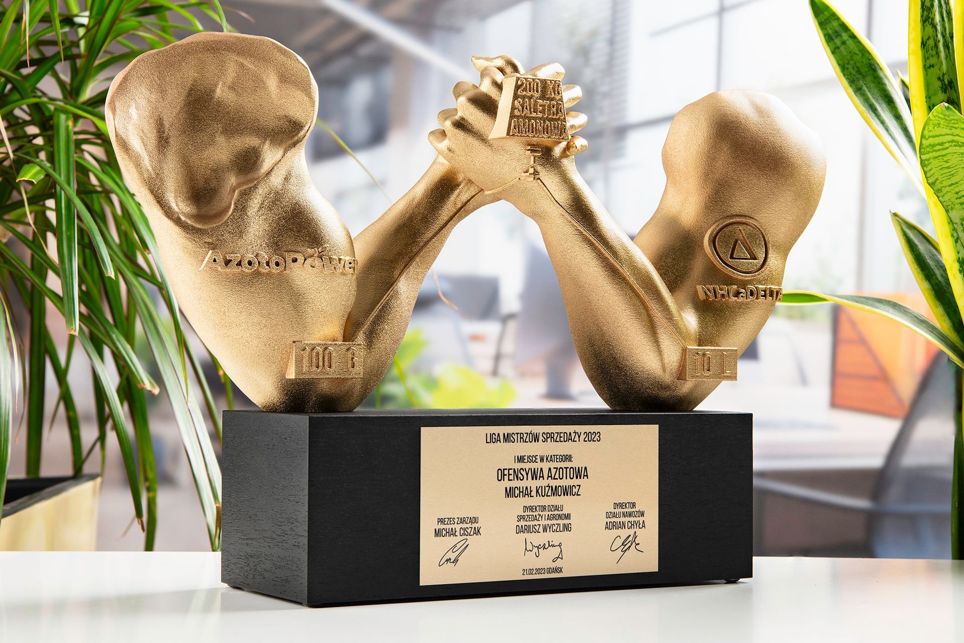 Glasso custom award