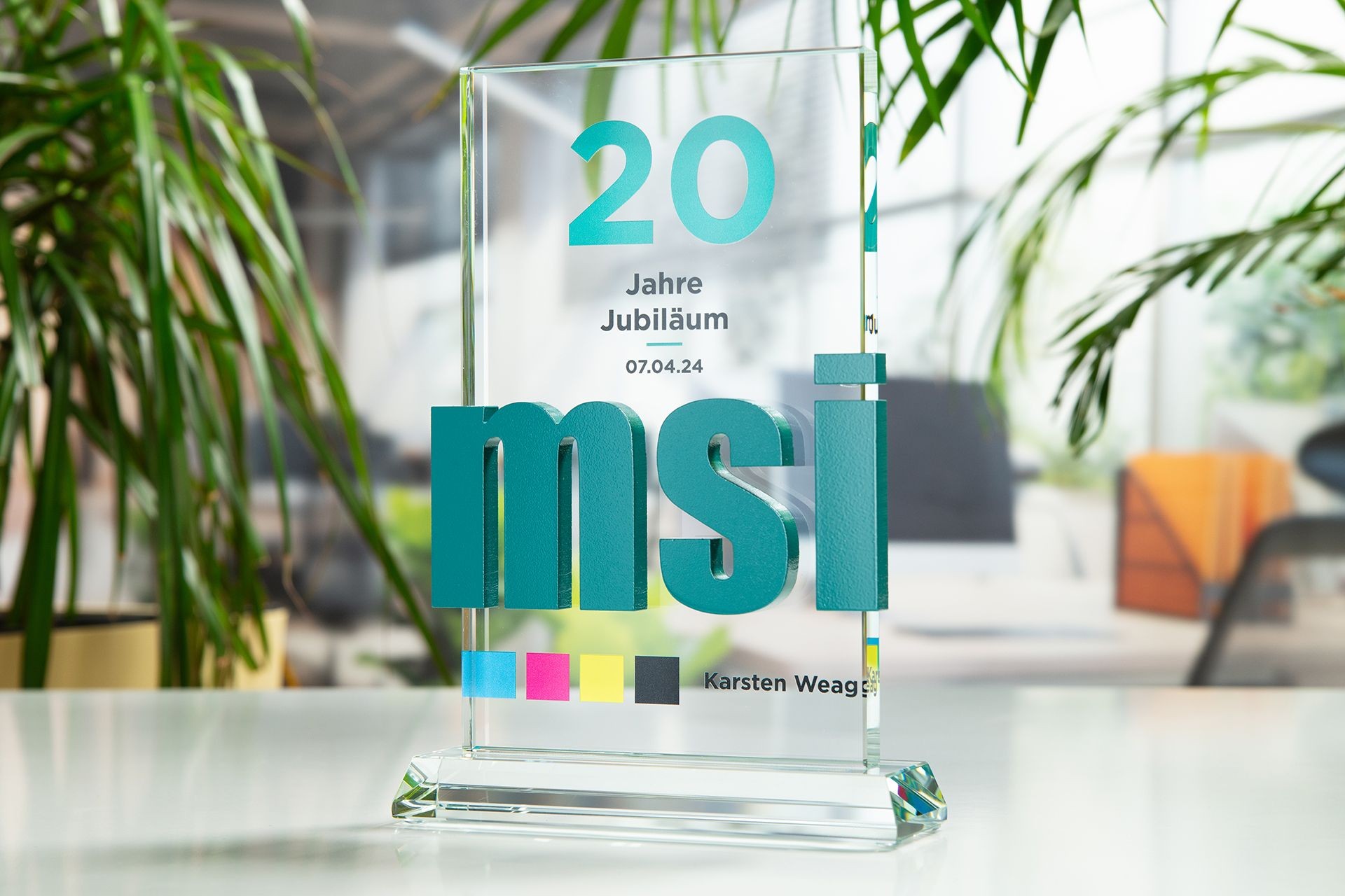Glasso custom award