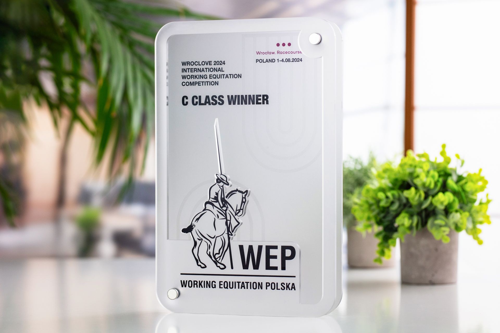 Glasso custom award