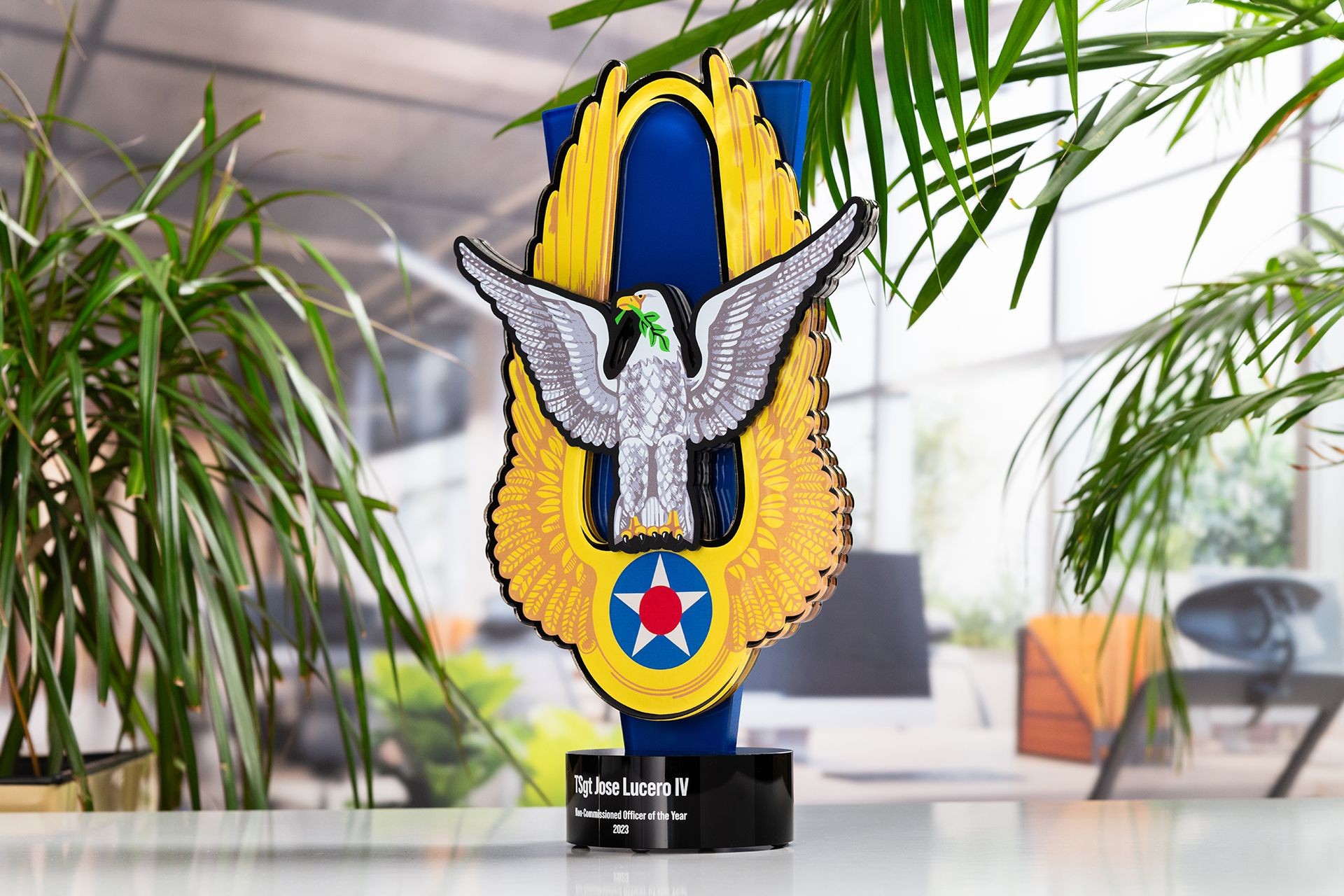 Glasso custom award