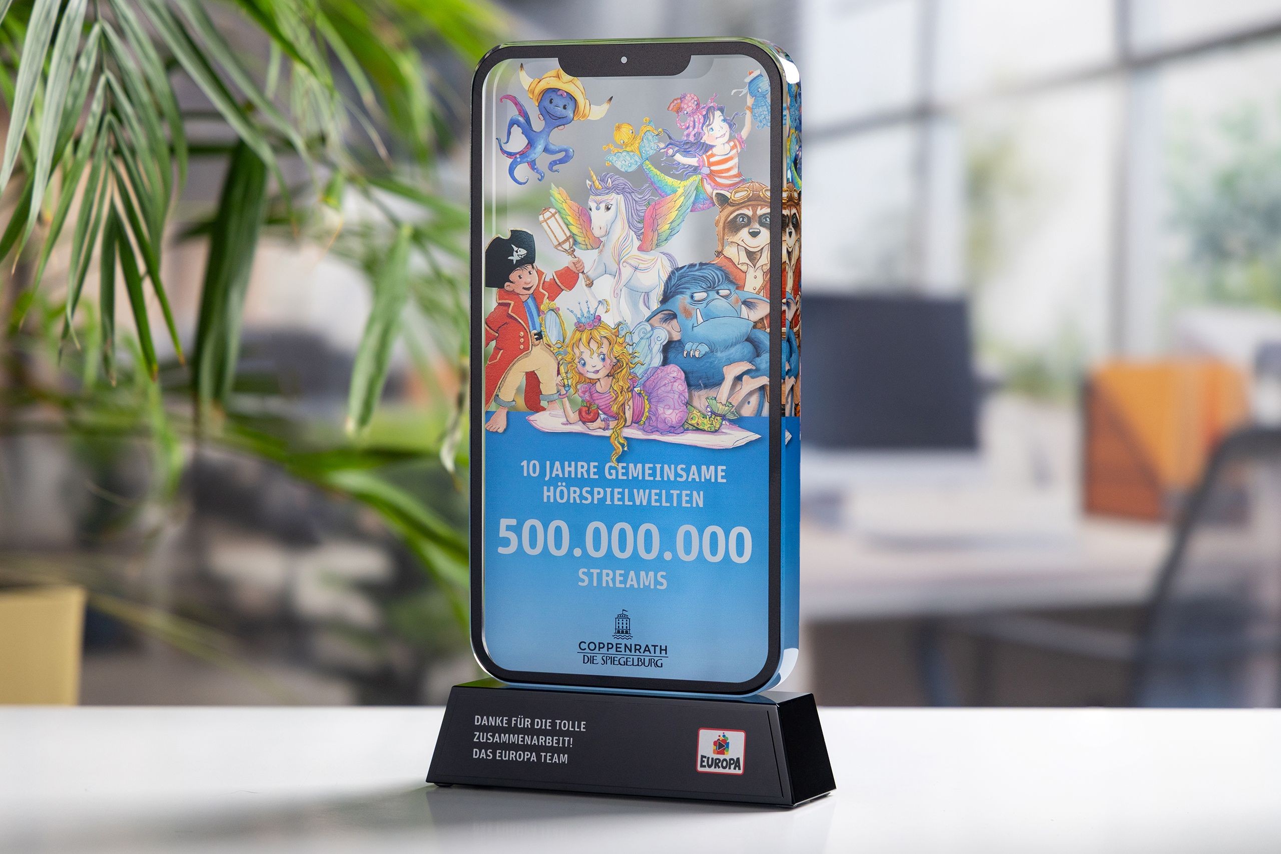 Glasso custom award