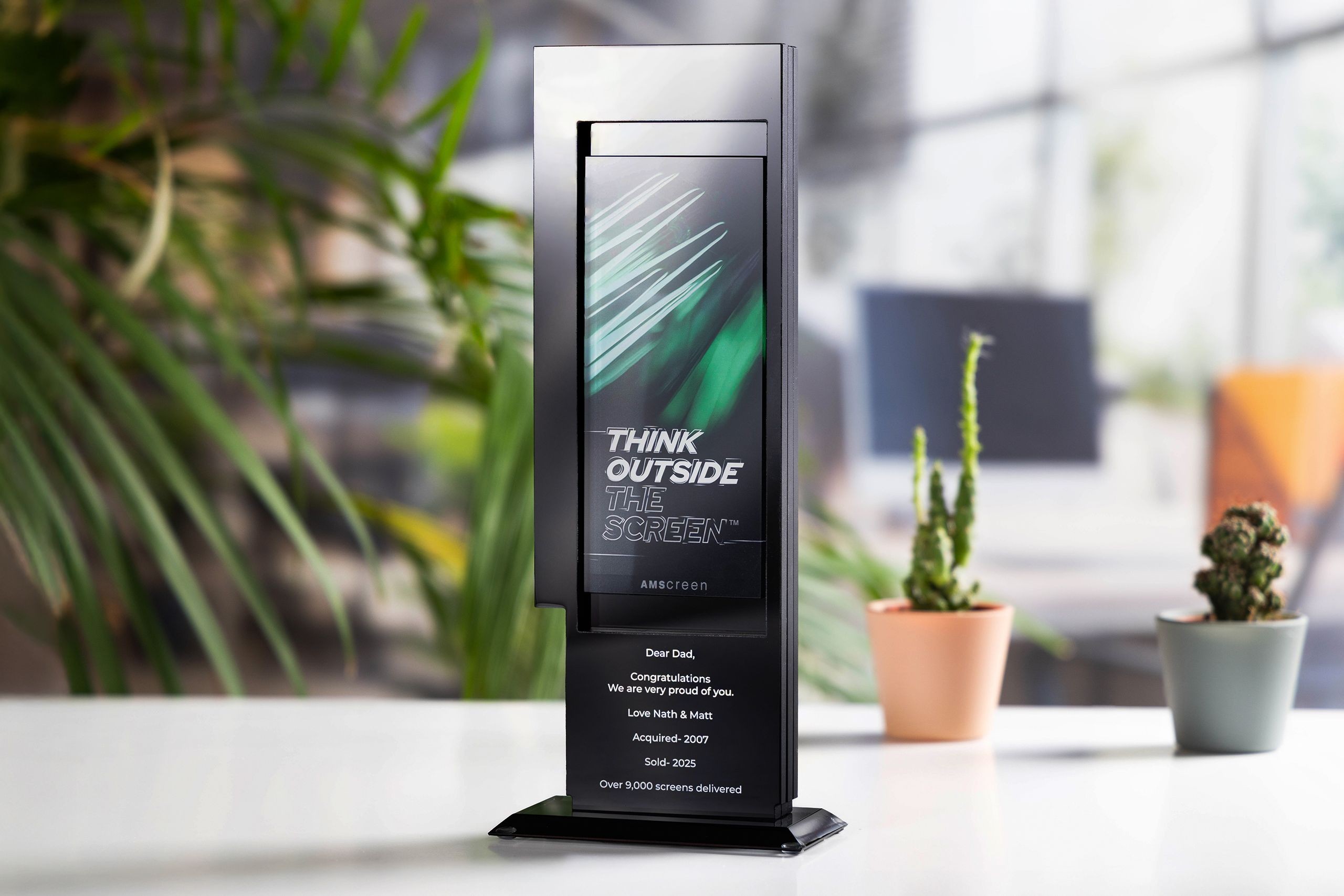 Glasso custom award