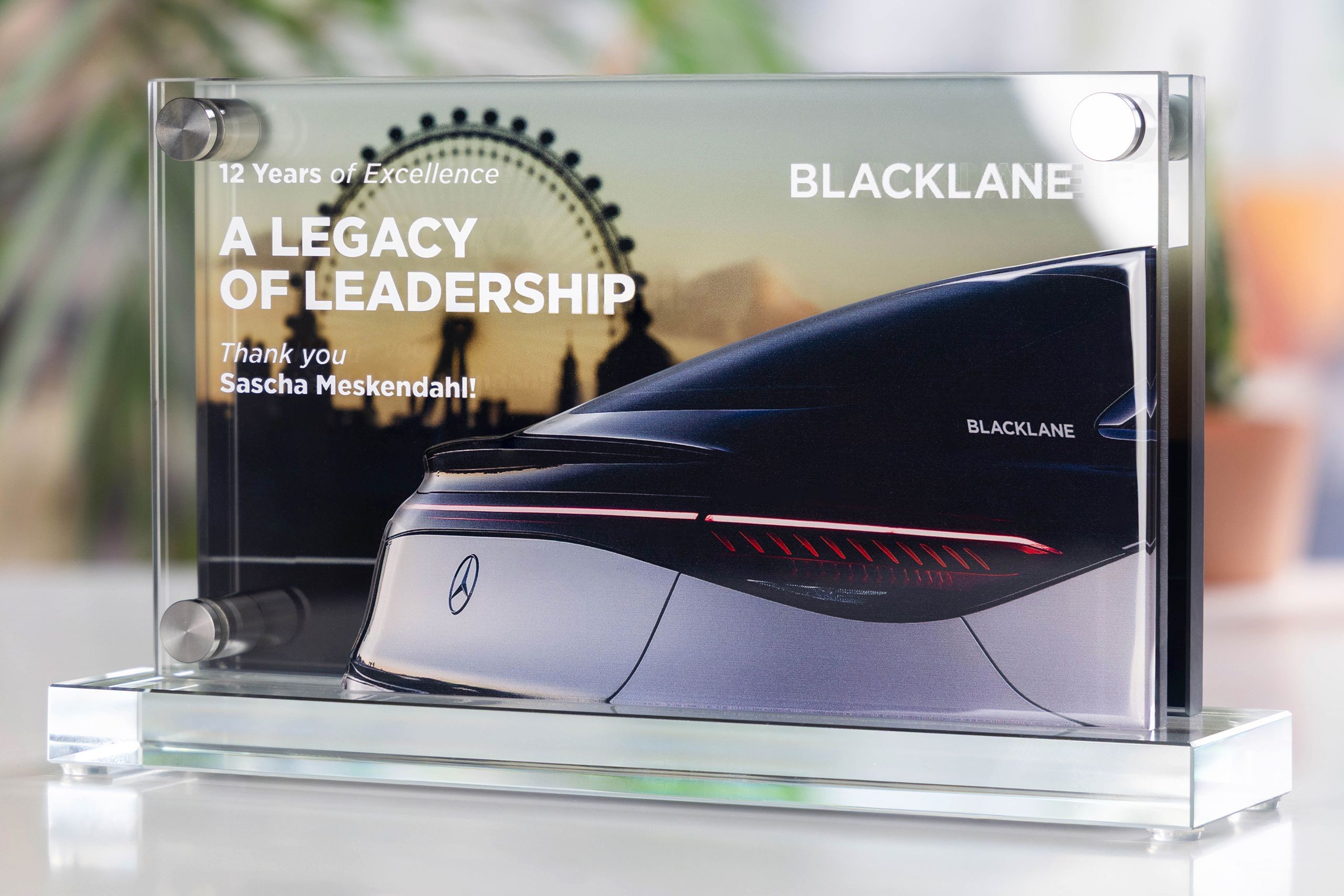 Glasso custom award