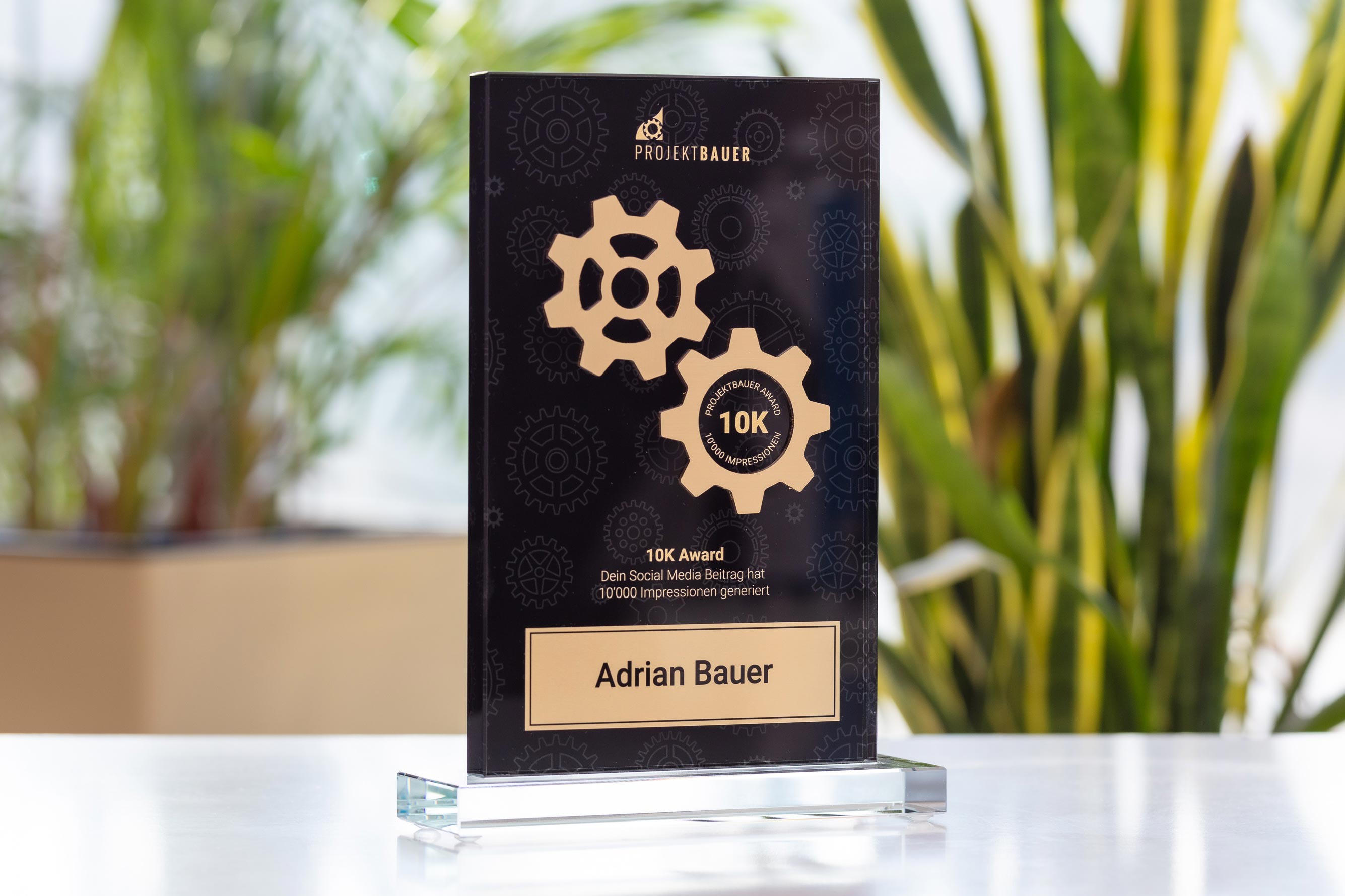 Glasso custom award