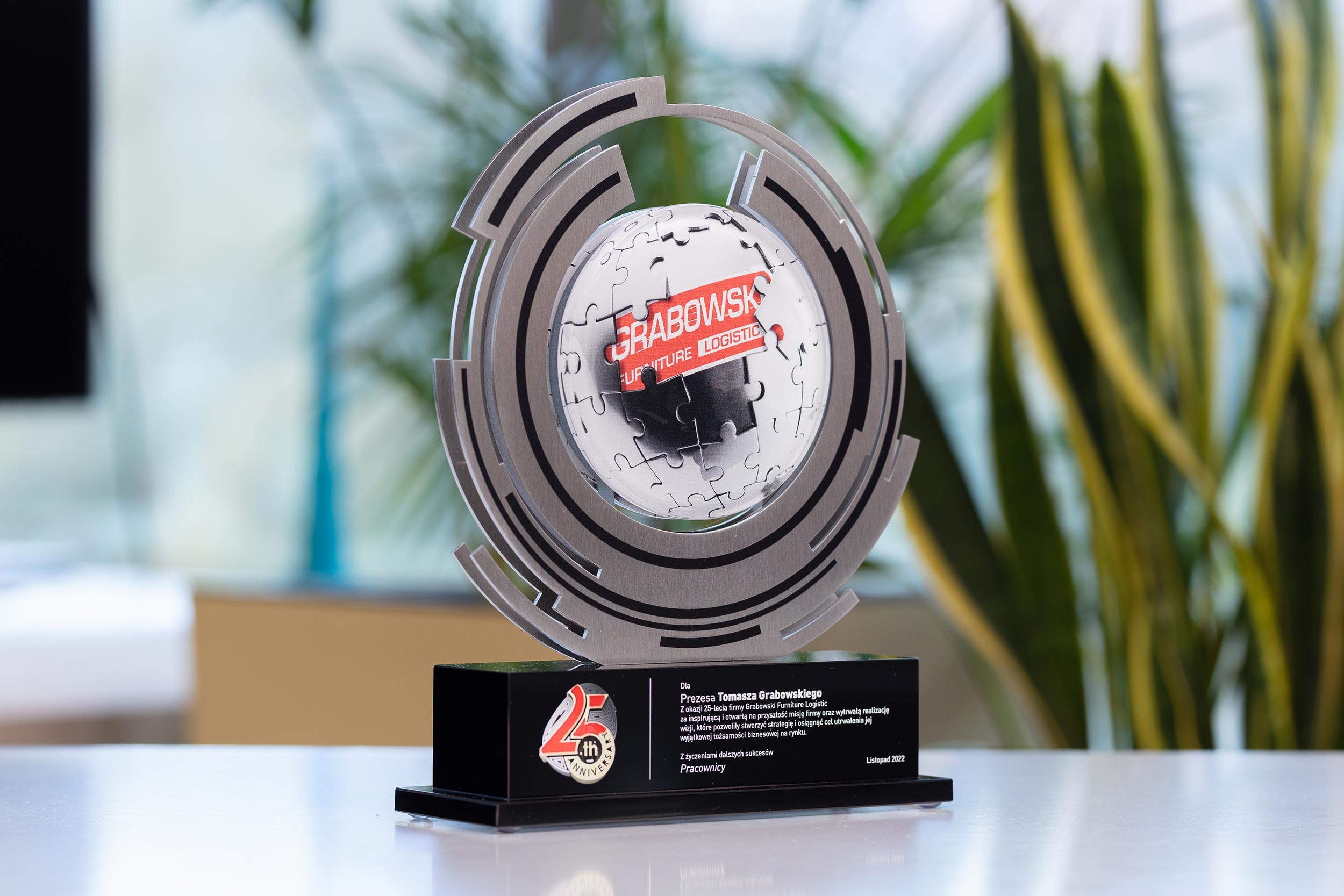 Glasso custom award