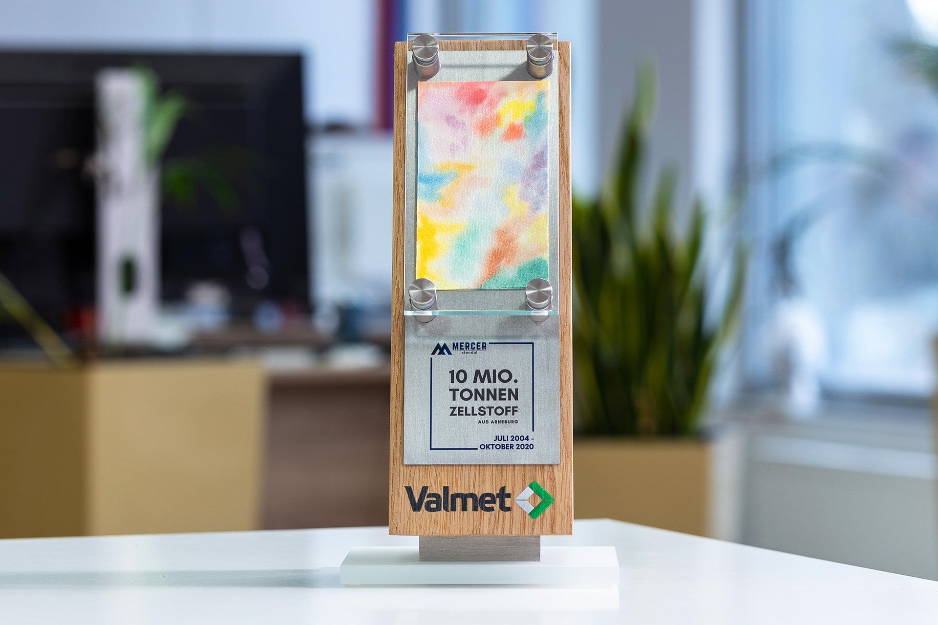 statuetka drewno Valmet glasso