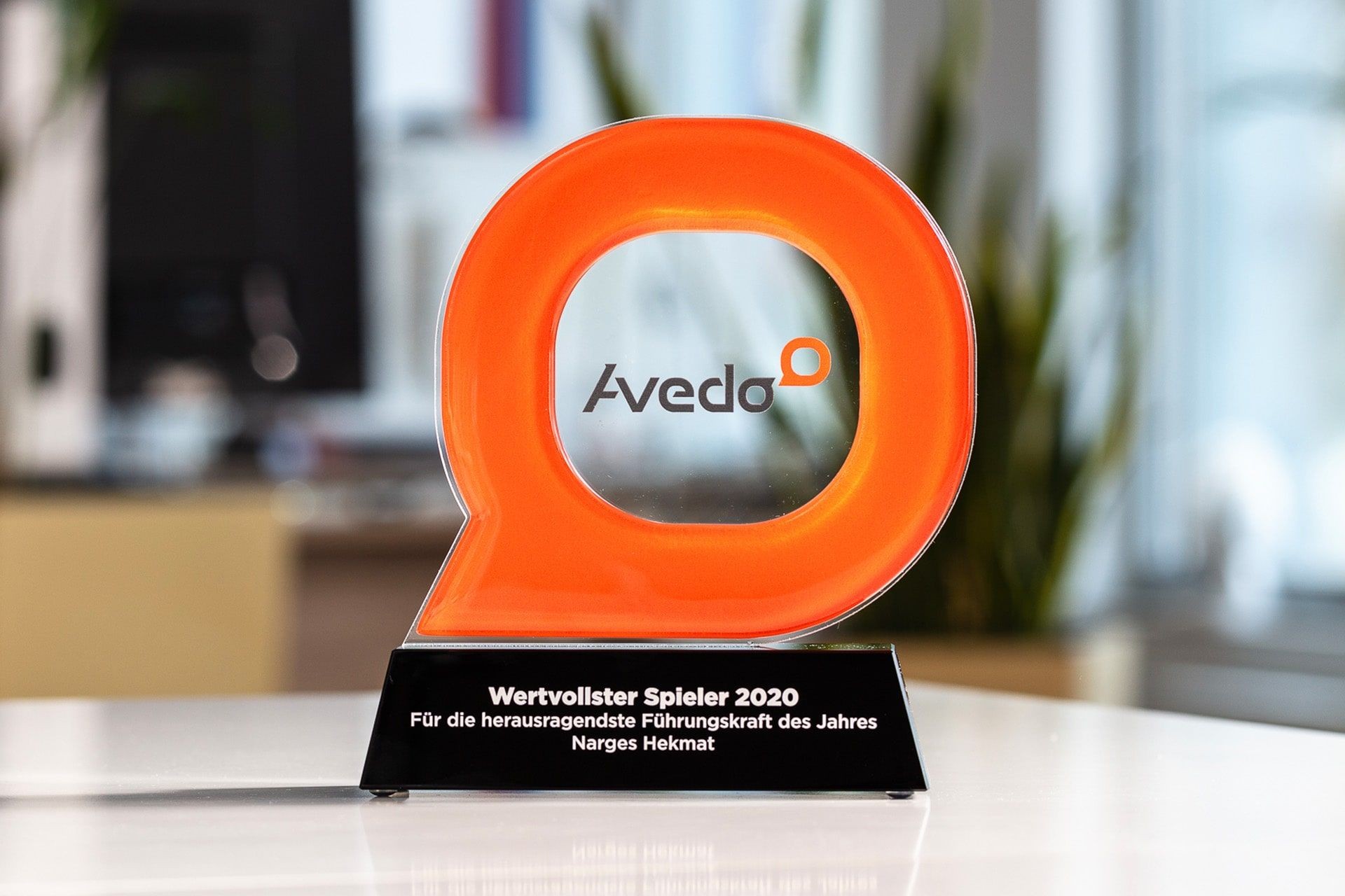 statuetka szklo Avedo glasso