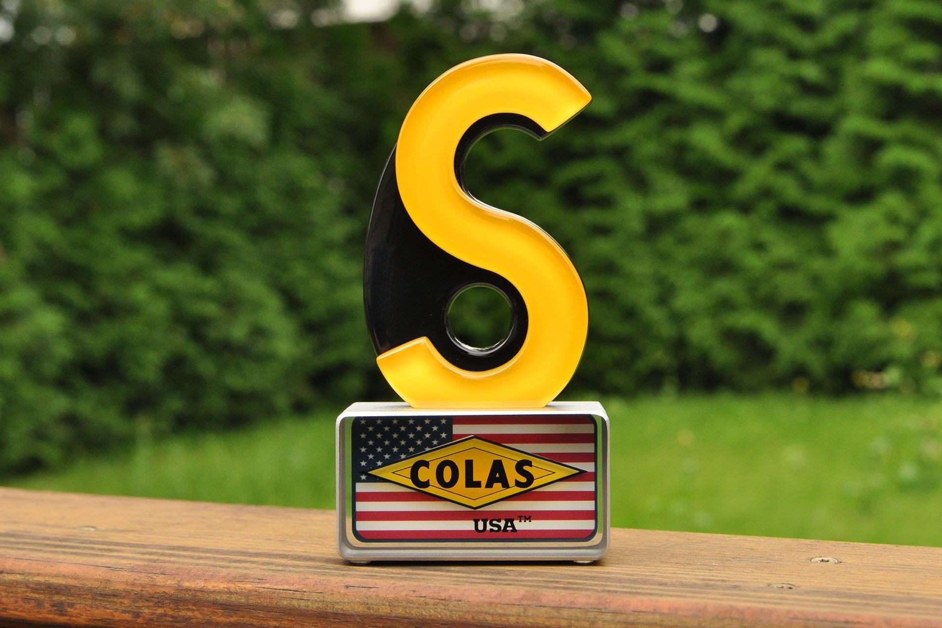 statuetka szklo Colas glasso