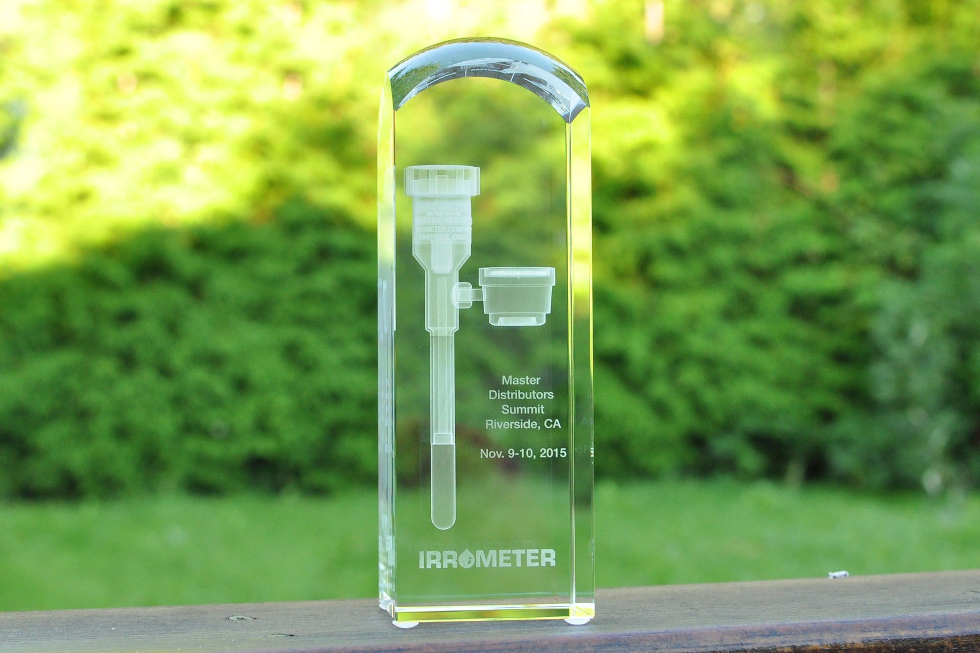 statuetka szklo Irrometer glasso