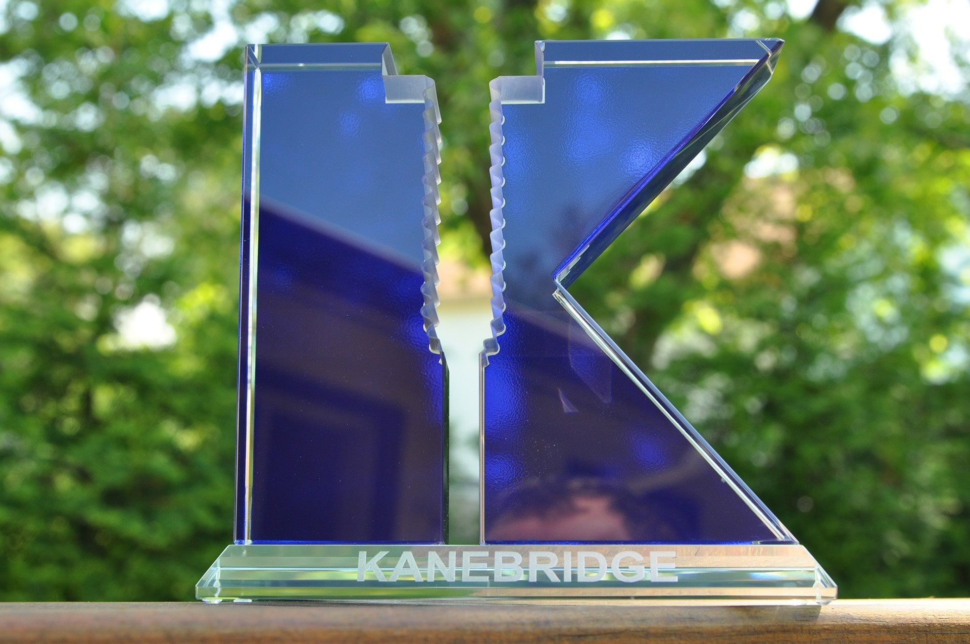 statuetka szklo Kanebridge glasso