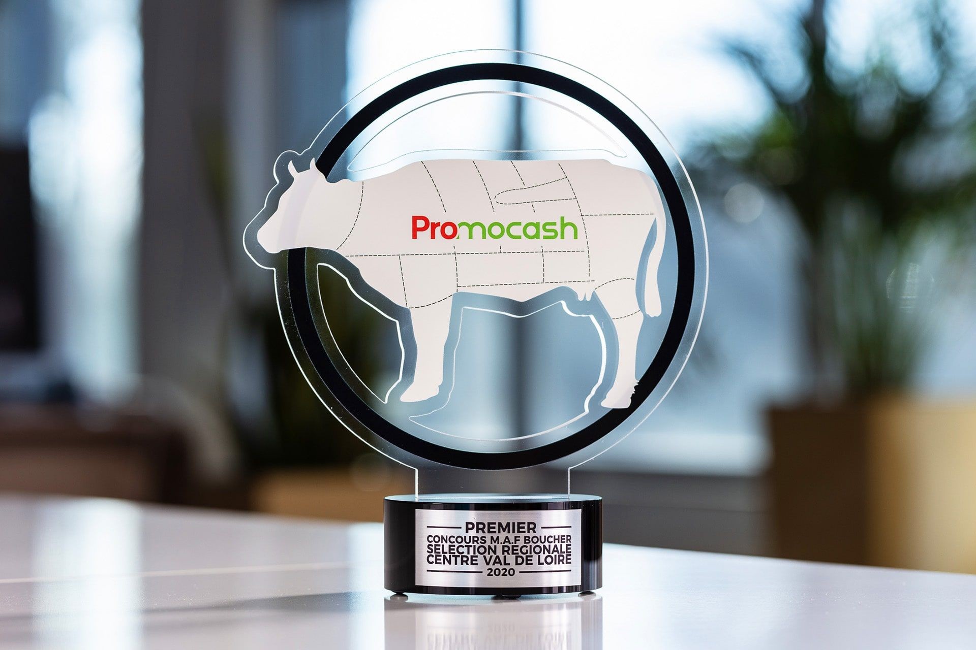 statuetka szklo Promocash glasso