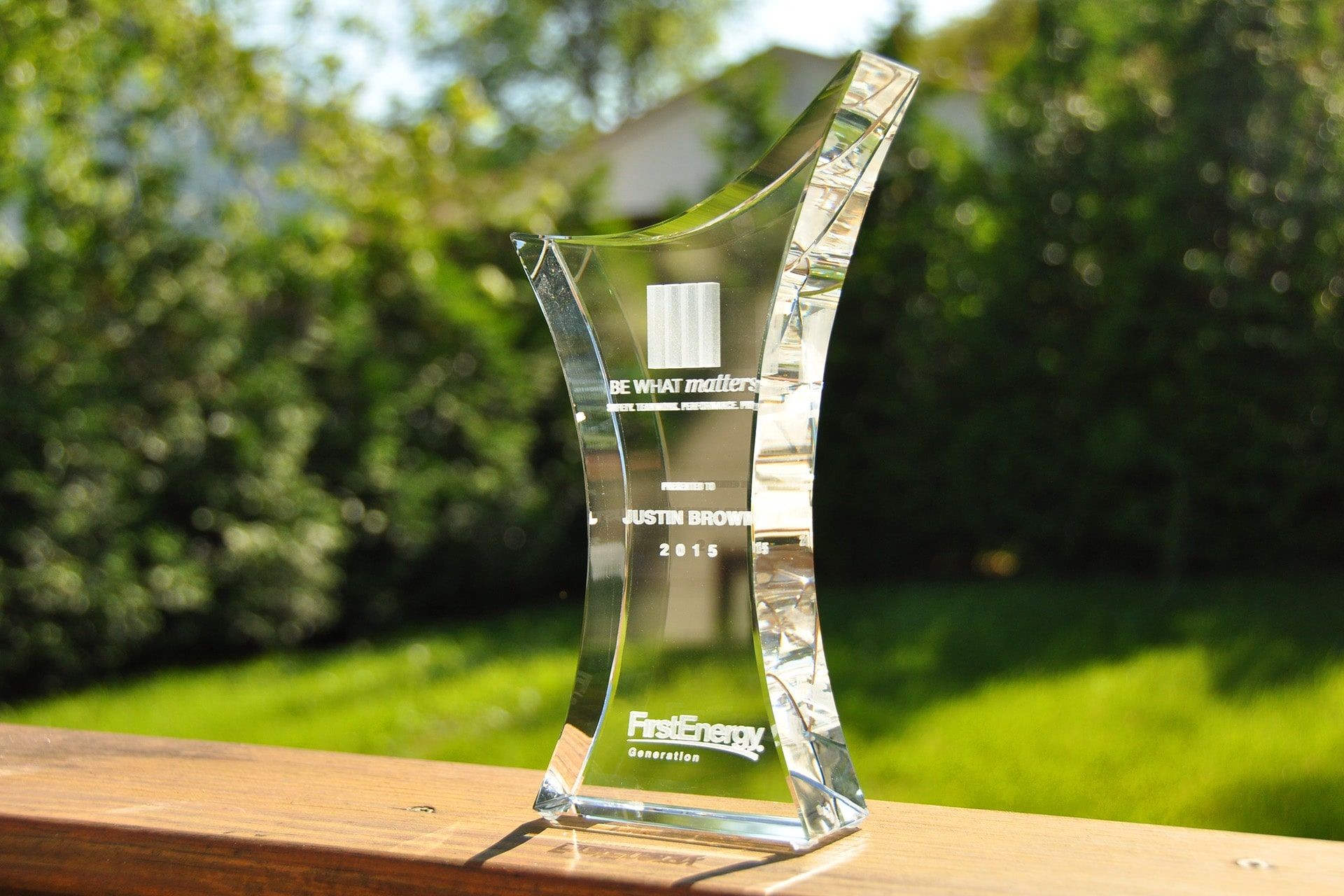statuetka szklo firstenergy glasso