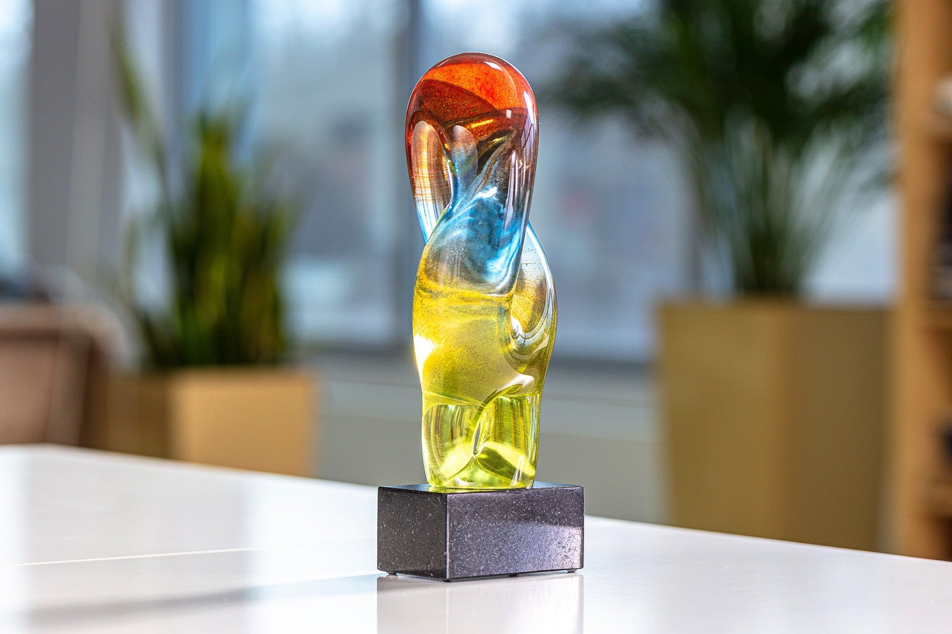 statuetka szklo hospitality glasso